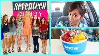 Seventeen Magazine Shoot, Shaved Snow & SURPRISE! - ThatsHeartTV