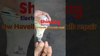 havells 9 watt Ac Dc bulb repair #havells #ytshorts #shortsvideo #ytshorts