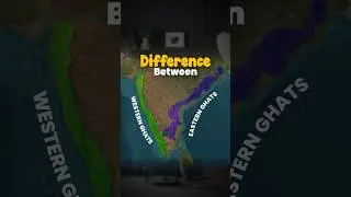 Difference Between Western Ghats & Eastern Ghats | Indian Geography #parchamclasses #ssc