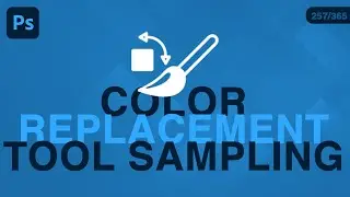 Color Replacement Tool Sampling in Photoshop