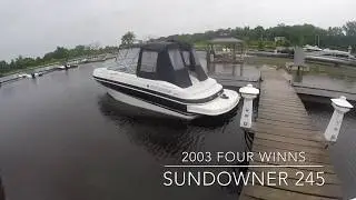 2003 Four Winns Sundowner 245 - Brokerage Preview