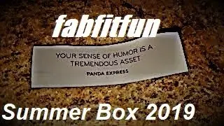 Fabfitfun Summer 2019 Box
