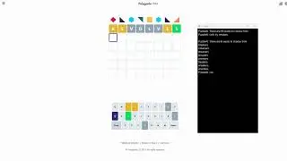 AI Solve Daily Polygonle Puzzle #1263 (Hard Mode): 1/14/2026 (ASMR)
