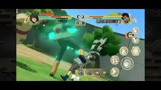 Naruto Ultimate Ninja Storm Kiba vs Guy (Eight Gate Mode) (Japanese)