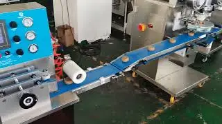 Papa automatic P160 maamoul cookies production machine testing video before the shipment
