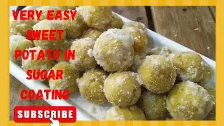 HOW TO MAKE SWEET POTATO BALLS IN SUGAR COATED by | Izee Momshie