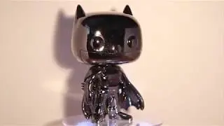 NYCC Black Chrome Batman #144 - DC Funko POP Vinyl