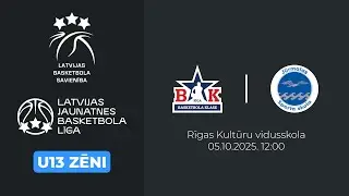 2025.10.05 LJBL U13 Game 04 (BBK vs Jūrmalas SS)