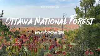 Ottawa National Forest in Michigan - Wolf Mountain Trail [4K]