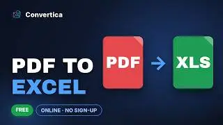 How to Convert PDF to Excel — Editable Spreadsheet (Free, Online) | Convertica