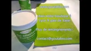 Sel D&eacute;tachant Ecologique Goutabio Efface toutes les taches sur tous les tissus
