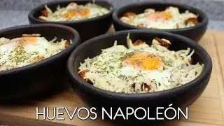 Huevos Napoleón, LOS HUEVOS DE LOS DIOSES (receta fácil y rápida) - Come como príncipe