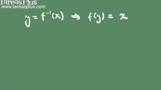 Derivada de una función inversa (fórmula)