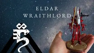 Painting an Aeldari Wraithlord candy red 