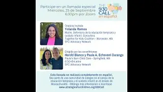 Yolanda Ramos, Together for Kids Coalition - The 9:30 Call &iexcl;en espa&ntilde;ol!