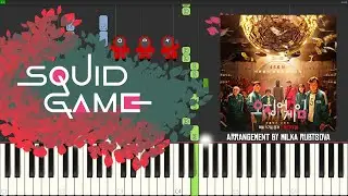 Fly Me To The Moon - Squid Game OST | Synthesia | Piano Tutorial