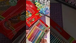 ASMR Unboxing of Several Faber-Castell Classic Color Pencil Sets #asmr #fabercastell #asmrunboxing