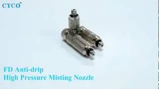 FD anti drip mist nozzle