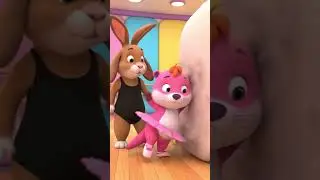 Pink Otter's First Ballet Class 🦦🩰 | Miss Rabbit Teacher