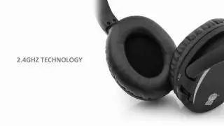 GOgroove PurePlay 2.4 Ghz Wireless Headphones