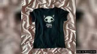 Harajuku Aesthetic Y2k Crop Top Women Sexy Letter Print Graphics Baby Tee Goth Casual Short Sleeve T