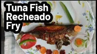 Goan tuna fish fry rechaedo/Fish Fry Recipe/How to Make Tuna Fish Fry/Recheado Stuffed Tuna fish fry