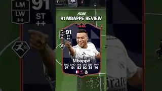 91 Mbapp&eacute; Review in EA FC 26, there's literally no way to stop him 😱 #shorts #short #fc26 #eafc26