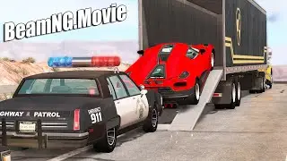 Mafia Movie - Stealing K&ouml;enigsegg (EP. 01; Series 1) - BeamNG Drive Movie