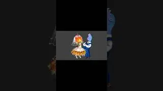Elemental Ember Lumen, Brook Ripple Getting Married ❤️ GLOW UP? Disney Pixar Art 💄  #short