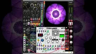 Visual Art using CF100 Filter in VCV Rack
