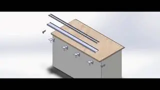 Under Mount Drink Rail Bracket Recommended Method of Installation