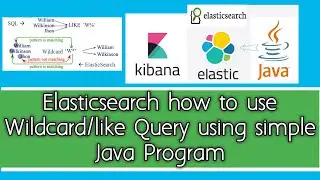 Elasticsearch how to use wildcard/like query Using Java program
