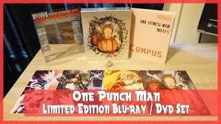 Распаковка аниме Rightstuf | Ограниченное издание One Punch Man (Blu-ray/DVD Combo) 2017