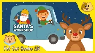 Elf Makes a Shelf | Christmas Rhyming Bedtime Story for Kids | Sleep music