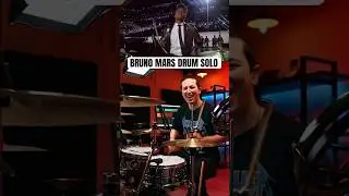 THE MAN CAN PLAY 🔥 #drums #drummer #drumcover #drumming #drumsolo #brunomars #superbowl