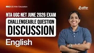 ENGLISH - UGC NTA NET ENGLISH CHALLENGEABLE QUESTION DISCUSSION