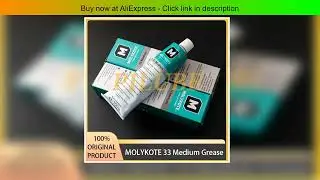 MOLYKOTE 33 Medium Light Grease Low Temperature Motor Maintenance and Wear-resistant Bearing Grease