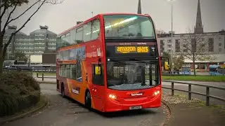 Early morning buses at Pool Meadow Bus Station (05/11/22)