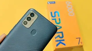 Tecno Spark 7t Unboxing & Review | Camera testing | fingerprint and Face unlock testing