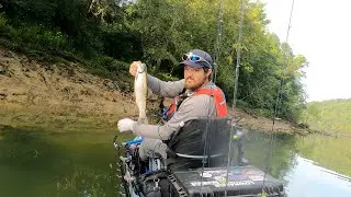 Kayak Fishing For Trout on Cumberland River