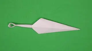 HOW to make a kunai Ninja 