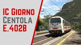 Intercity Giorno con E.402B ex Frecciabianca in corsa a Centola