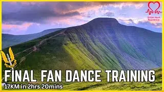 HOW we TRAINED for the FAN DANCE CHALLENGE | 17KM Final Session