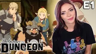 WHY DIDN’T I WATCH THIS SOONER?! 😭 | Delicious in Dungeon Ep 1 Reaction