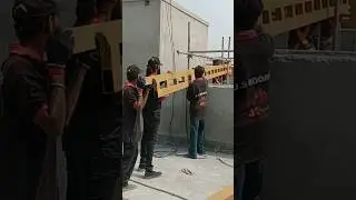 Fabrication Techniques Apartment Ots Roof Trusses #shorts #js roofing #contractors #coimbatore