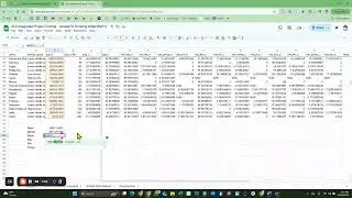 14 Google Sheet - Mean, Median, Mode, Max, Min, Tronsposing, Paste Special part 1