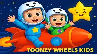 Saying Hello in Space with Star Star | Kids Space Song | Toonzy Wheels kids