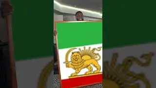 Kevin Hart showing up with the Iranian Lion & Sun flag caught a lot of people off guard. #iran