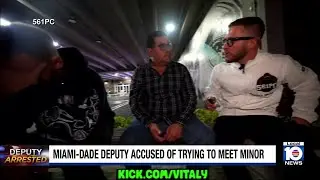 Video shows Miami-Dade deputy admitting he met dating app user who identified as 15-year-old girl