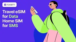 Travel eSIM for Data + Home SIM for SMS | Easy Dual SIM Setup